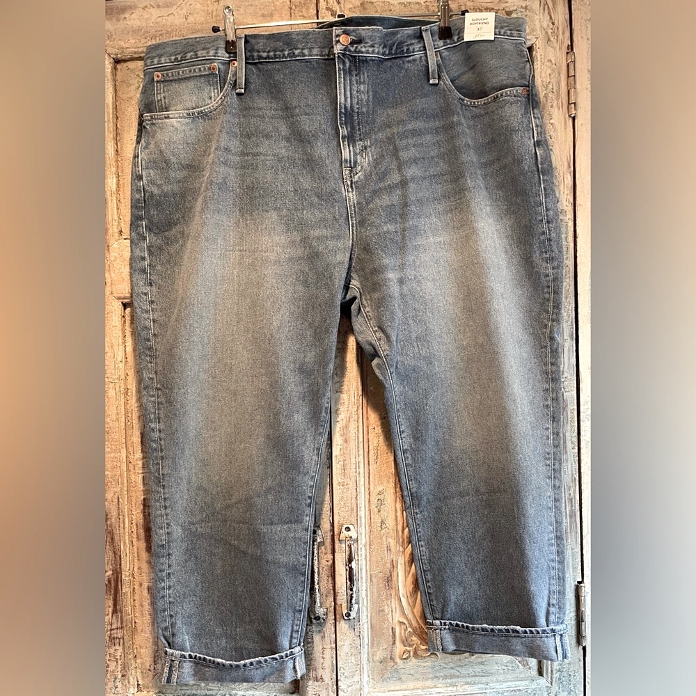 NWT J.Crew Slouchy Boyfriend Jeans /37/